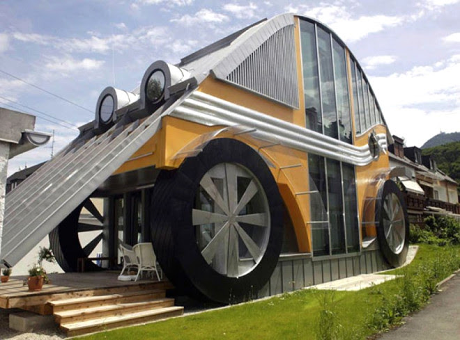 Sıra Dışı ve İlginç 10 Mimari Tasarım - Volkswagen Beetle Ev