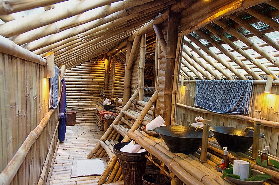 süper bambu evleri
